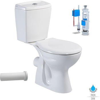 EGE Stand-WC mit Taharet Bidet Funktion und Spülkasten