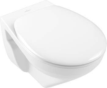 Villeroy & Boch O.novo Wand-WC mit DirectFlush spülrandlos Weiß Alpin CeramicPlus (7682R0R1)