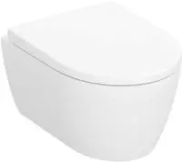 Geberit iCon Wand-WC Tiefsp&uuml;ler Set, verk&uuml;rzte Ausladung, geschlossene Form,