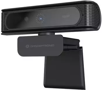 Conceptronic AMDIS09B Webcam 1080p Full HD, Windows Hello Gesichtserkennung (AMDIS09B)