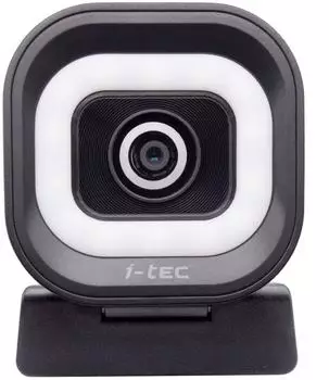 I-Tec Solomon 700 Stream 4K-Webcam mit Ringlicht, Autofokus, 8,29MP (CAMSOLOMON4K700)