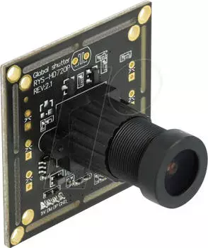 DeLock USB 2.0 Kameramodul Global Shutter, schwarz/weiß, 0,92MP (96397)