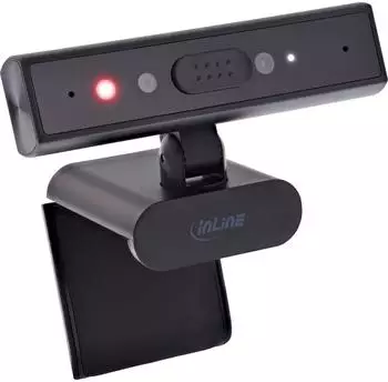 InLine Webcam 5MP USB-C Autofokus Windows Hello (55365)