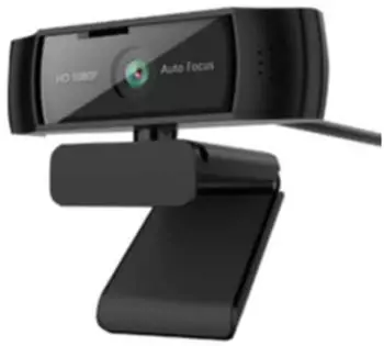 Nilox Webcam 2K, Autofokus, USB 2.0, integriertes Mikrofon, schwarz (NXWCA2K12)