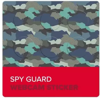 Speedlink SPY GUARD Webcam-Sticker Tarnmuster, 6er-Set (SL-600300-CAMO)