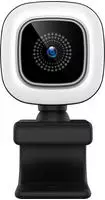 Hyrican Webcam "HYRICAN ST-CAM554 UHD Webcam 3840x2160 Pixel mit Ringlicht 12MP" 4K