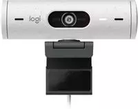 Logitech Brio 500 Full HD-Webcam Klemm-Halterung, Stereo-Mikrofon, Integrierte