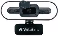 Verbatim Webcam mit Mikro+Licht AWC-02 Full HD 1080p Autof retail