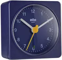 Braun 67080, Braun Quarzwecker BC02BL 67080 | analoge Tischuhr | Weckfunktion 