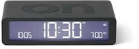 Lexon LR157G3 Digital-Wecker Flip Classic Dunkelgrau