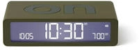 Lexon LR157K9 Digital-Wecker Flip Classic Khaki
