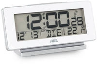 ADE Digitaler DCF-Funkwecker Wei&szlig; CK1703-1