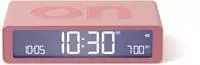 Lexon LR157P4 Digital-Wecker Flip Classic Rosa