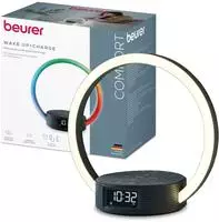 BEURER Tageslichtwecker "WL 65 Wake up+Charge mit Schnellladestation, Wecker und
