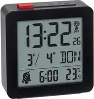 TFA Digitalwecker Schwarz (60.2566.01)