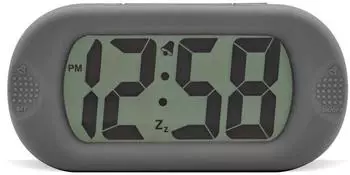 Acctim Jumbo Digital Crescendo Wecker, Silikon, grau (15047)