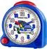 Jacques Farel HappySound Kinderwecker analog, Polizei-Sound, blau (AVC 05POL)