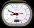 Miraval Funkwecker analog mit Datumsanzeige, Temperatur, geräuschlos (4-MV1021-2)