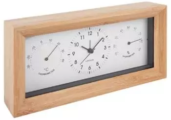 Karlsson Neat Rectangle Thermohygrometer, wei&szlig; (KA5925WH)