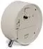 Hama Flores Funkwecker analog, lautlos, grau/beige (00222229)