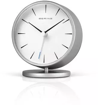 Bering Wecker Analog, Quarzwerk, silber (90096-044R)