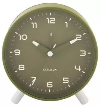 Karlsson Orgullo Wecker army green, Metall (KA6029GR)