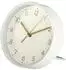 Hama Madeira Tisch-/Wanduhr analog, rund, Ø 16cm, lautlos, weiß (00185869)