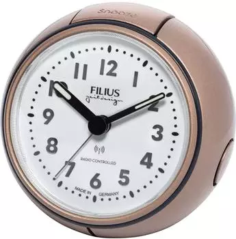 Filius 0544-18 Funkwecker analog, roségoldfarben