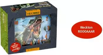 Die Spiegelburg T-Rex World Kinderwecker mit Licht und Dino-Weckton (22070)