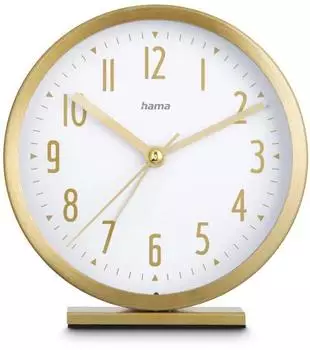 Hama Skye Wecker, lautlos, gold (00222213)