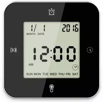 TechnoLine WT 344 Digitaler Reisewecker mit Countdown-Timer und Temperaturanzeige (WT 344)