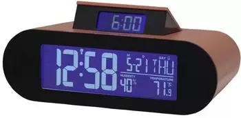 Acctim Kian LCD-Wecker, soft coral (16104)