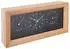 Karlsson Neat Rectangle Wecker Bambus, schwarz, Thermo-Hygrometer (KA5925BK)