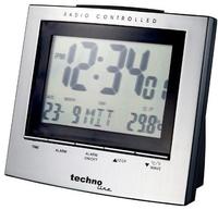 WT 280 - Funkwecker mit Datumsanzeige, Innentemperaturanzeige, Funkuhr mit manueller