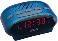 Ices Radiowecker Blau
