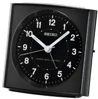 Seiko Funkwecker "QHR022K" Wecker, Schlafzimmer, Leuchtzeiger, Beleuchtung,
