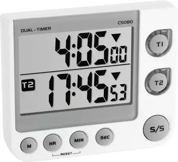 TFA Dostmann Digitaler 2-fach Timer
