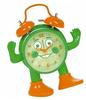ABC spielerisch die Uhrzeit lernen, Ticki Tack der Kinderwecker grün orange,