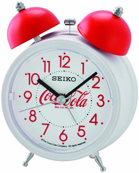Seiko Instruments Coca-Cola Bell Alarm Clock White (QHK905W)