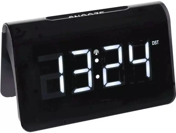 TFA Dostmann Icon Digitaler Funk-Wecker, sehr helle