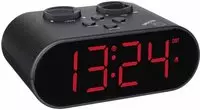 TFA 60.2551.01 Funk Wecker Schwarz Alarmzeiten 1 (60.2551.01)