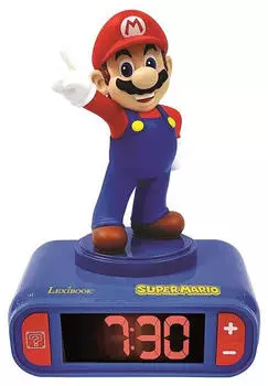 Lexibook Super Mario Alarm Clock with Sounds
