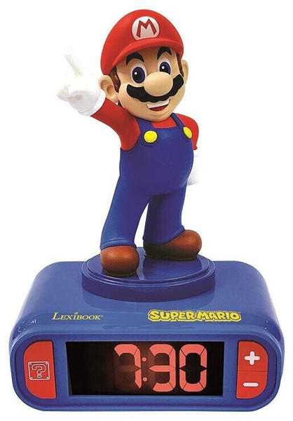 Lexibook Super Mario Alarm Clock with Sounds