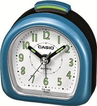 Casio Travel Alarm Clock Metallic blue white