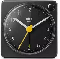 Braun BC02, Braun BC02 Wecker Schwarz Alarmzeiten 1 1 Timerzeit