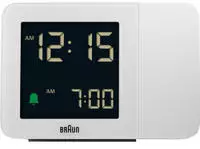 Braun 67161 Wecker Digitaler Wecker Wei&szlig; (67161)