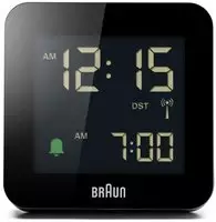 Bc 09 B-dcf Funkwecker Multiband Schwarz - Braun