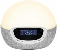 Lumie Bodyclock Shine 300 Lichtwecker, Radio & 15 Einschlafger&auml;usche - Wei&szlig;