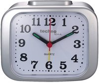 Techno Line Model XL silber Quarz Wecker Silber Alarmzeiten 1 1 Timerzeit