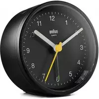 BRAUN Wecker BC12 schwarz Kunststoff